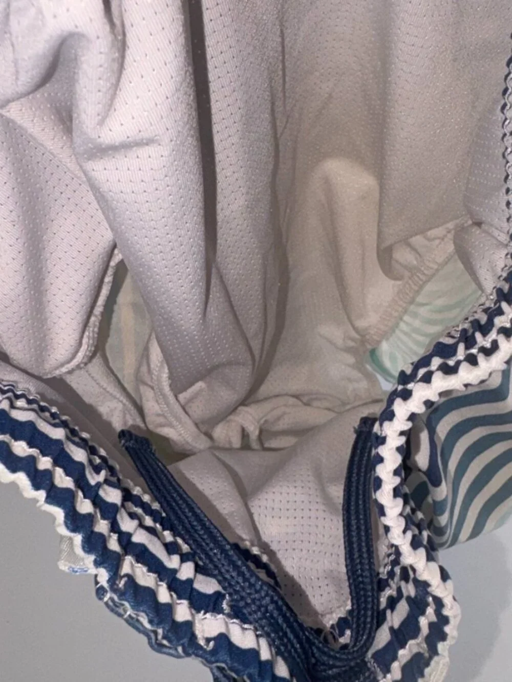 Boys' RuggedButts Striped Swim Trunks size 5 Preppy Traditional Lined